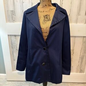 DENNIS by DENNIS BBASSO JACKET LARGE - NAVY BLUE